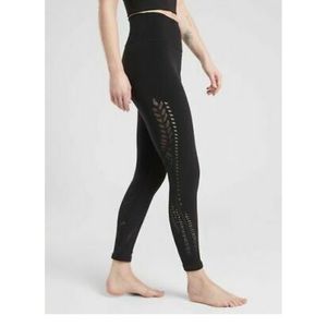 WITH TAGS - ATHLETA Warp knit tights 7/8 length